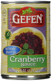 Gefen: Cranberry Sauce Whole, 16 Oz