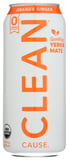 Clean Cause: Tea Rtd Orange Ginger Sf, 16 Fo
