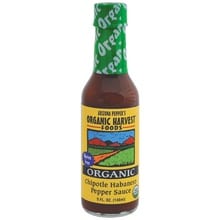 Organic Harvest Pepper Sauce - Chipotle Habanero - Case Of 12 - 5 Oz.