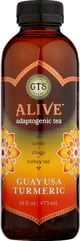 Gts Living Foods: Alive Adaptogenic Tea Guayusa Turmeric, 16 Oz