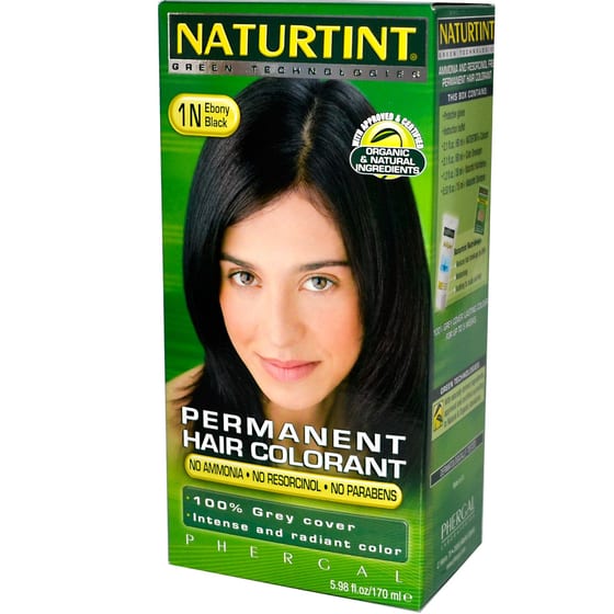 Naturtint Hair Color - Permanent - 1n - Ebony Black - 5.28 Oz