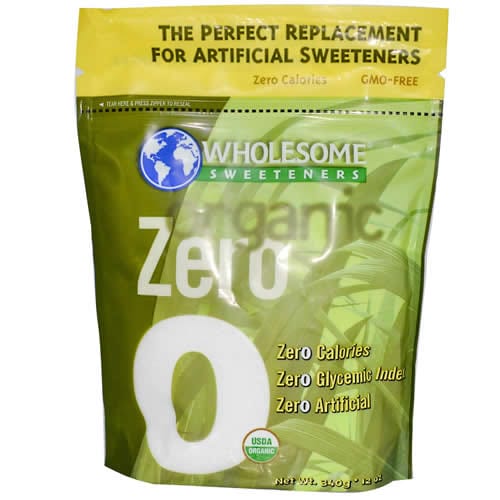 Wholesome Sweeteners Sweetener - All Natural - Calorie Free - Zero - Pouch - 12 Oz - Case Of 8