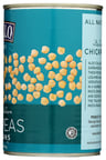 Delallo Bean Chick Peas, 14 Oz