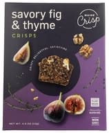 Maine Crisp: Crisps Savory Fig Thyme, 4 Oz