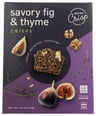 Maine Crisp: Crisps Savory Fig Thyme, 4 Oz