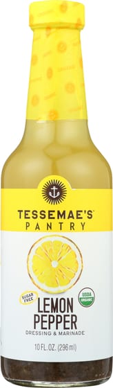 Tessemaes Pantry Lemon Pepper Dressing, 10 Oz