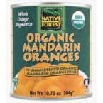 Native Forest Organic Mandarin - Oranges - Case Of 6 - 10.75 Oz.