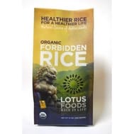 Lotus Foods Heirloom Forbidden Rice - Case Of 6 - 15 Oz.