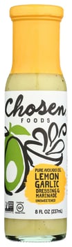 Chosen Foods: Dressing Lmn Grlc Marnade, 8 Oz