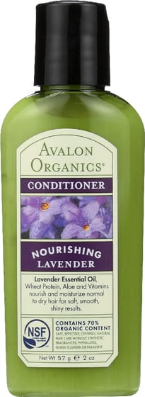 Avalon Organics: Conditioner Lavender Nourish, 2 Oz