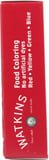 Watkins: Food Coloring Assrtd 4pk (1.200 Fo)
