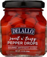 Delallo: Pepper Sweet Tangy Drops, 4.3 Oz