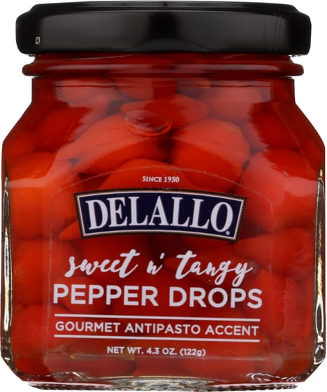 Delallo: Pepper Sweet Tangy Drops, 4.3 Oz