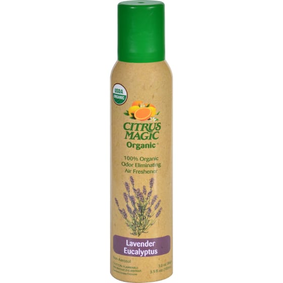 Citrus Magic Air Freshener Odor Eliminating Spray Lavender Eucalyptus 3.5 Oz