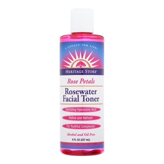 Heritage Store - Rosewater Facial Toner - 1 Each - 8 Oz