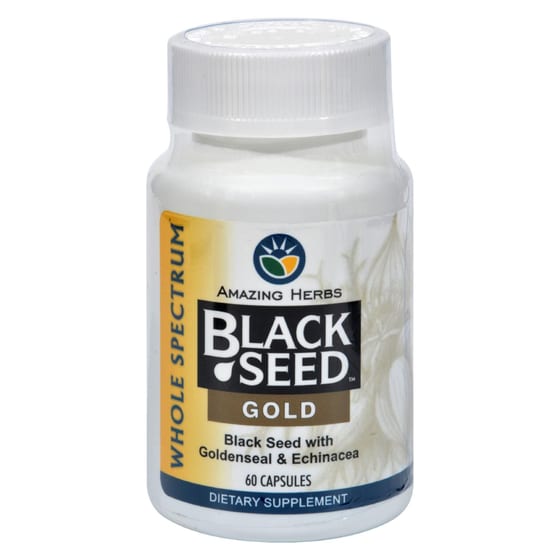 Amazing Herbs Black Seed Gold (60 Capsules)