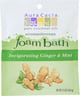 Aura Cacia: Foam Bath Invigorating Ginger & Mint, 2.5 Oz