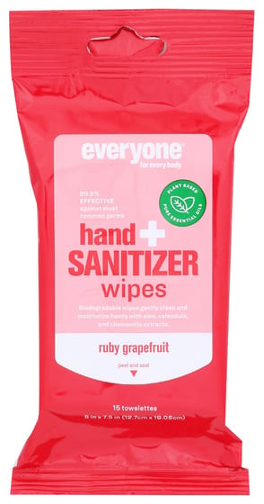 Everyone: Wipes Sanitz Ruby Grpfrui, 1 Ea