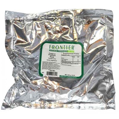 Frontier Herb Psyllium Seed Husk Powder - Single Bulk Item - 1lb