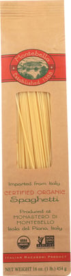 Montebello: Pasta Artisan Spaghetti, 16 Oz