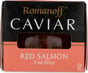 Romanoff: Caviar Red Salmon Select, 2 Oz