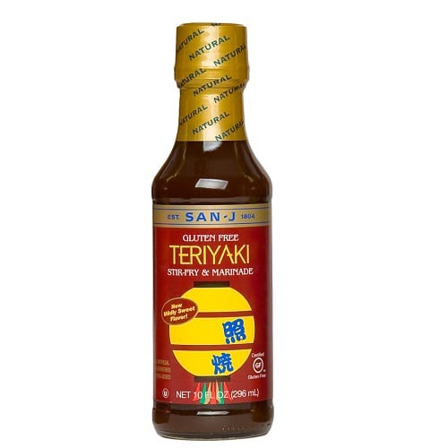 San - J Asian Cooking Sauce - Teriyaki - Case Of 6 - 10 Fl Oz.