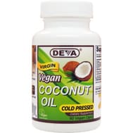 DeVanilla Vegan Vitamins Coconut Oil Vegan (90 Veg Capsules)