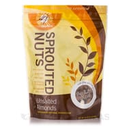 Living Intentions Almonds - Sprouted - Unsalted - 16 Oz - Case Of 4