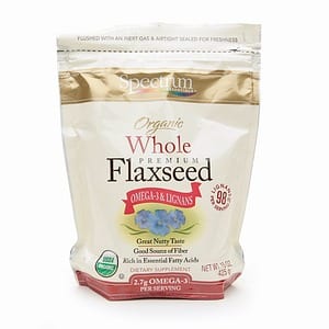 Spectrum Essentials Organic Whole Flaxseed - 15 Oz