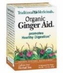 Traditional Medicinals Organic Ginger Aid Herbal Tea - 16 Tea Bags - Case Of 6