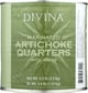 Divina: Marinated Artichoke Quarters With Herbs, 5.5 Lb