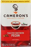 Camerons Coffee: Toasted Pecan Coffee Pods Single Serve, 12 Ea