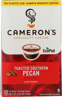 Camerons Coffee: Toasted Pecan Coffee Pods Single Serve, 12 Ea
