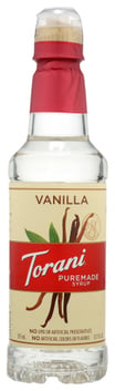 Torani: Puremade Vanilla Syrup, 375 Ml