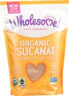 Wholesome: Sucanat Organic Whole Cane Sugar, 16 Oz