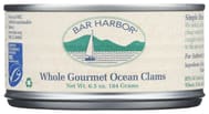 Bar Harbor: Clams Whole Canned, 6.5 Oz
