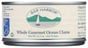 Bar Harbor: Clams Whole Canned, 6.5 Oz