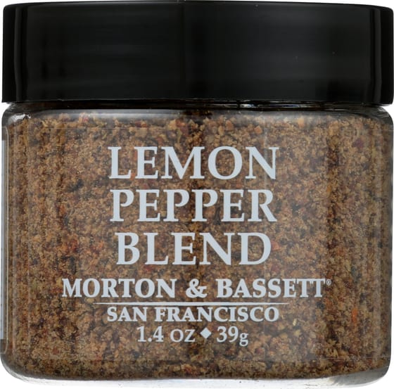 Morton & Bassett: Lemon Pepper Blend Seasoning, 1.4 Oz
