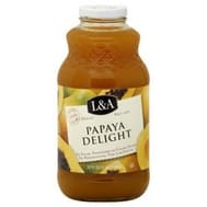 L & A Juice: Papaya Delight, 32 Oz