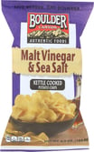 Boulder Canyon Malt Vinegar & Sea Salt Kettle Chips, 6.5 Oz