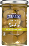 Delallo Garlic Stuffed Olives, 5.8 Oz