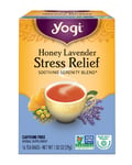 Yogi Stress Reliefherbal Tea Caffeine Free Honey Lavender - 16 Tea Bags - Case Of 6