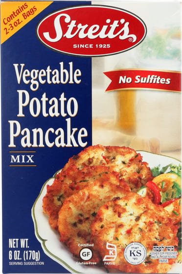 Streits Vegetable Potato Pancake Mix, 6 Oz