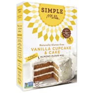 Simple Mills Almond Flour Vanilla Cake Mix - Case Of 6 - 11.5 Oz.
