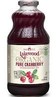 Lakewood Organic Cranberry Concentrate Juice (1x12.5 OZ)