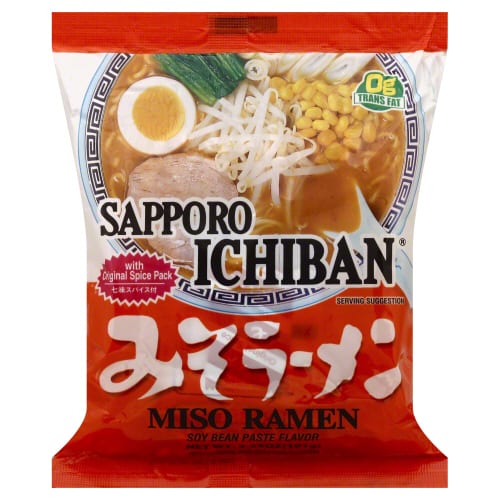 Sapporo: Noodle Miso Ramen, 3.5 Oz