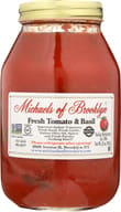 Michaels Of Brooklyn: Fresh Tomato & Basil Sauce, 32 Oz
