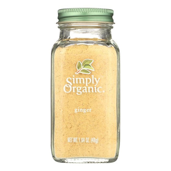 Simply Organic Ginger Root - Organic - Ground - 1.64 Oz