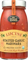 Lucini: Sauce Pasta Mrnra Garlic, 25.5 Oz