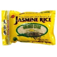 Golden Star Jasmine Rice Premium Grade, 2 Lb